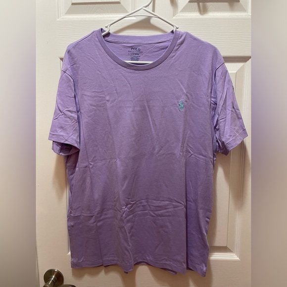 Polo Ralph Lauren lavender T-shirt - Picture 1 of 2